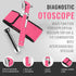 10+ Surgicalonline Otoscope - Ear Scope with Light, Ear Infection Detector, Pocket Size, in Colors! (Pink)