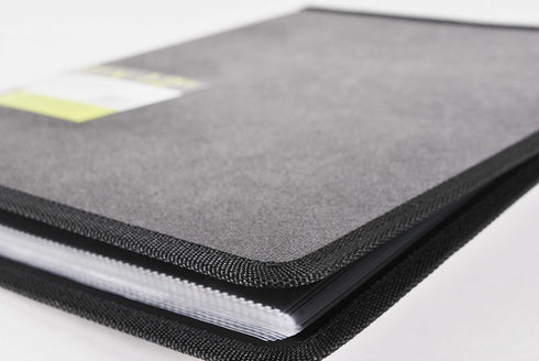 Filexec Products Art Presentation Book, 5"x7", 24Page/48 Views, Pack of 2, Black