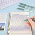 BAYTORY 8 Pcs Retractable Erasable Gel Pens, 4 Blue & 4 Black Ink 0.5mm Fine Point with Cute Eraser