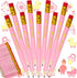 Outus 72 Pieces Golf Pencils, Half Pencils with Eraser for Baby Shower Favors, 4 Inch Mini