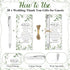 YOXIFUFA 30 Sets Wedding Favors for Guests Bulk Bridal Shower Pens Gifts Includes Retractable Ballpoint Pen