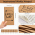 Spakon 60 Pcs Inspirational Employee Appreciation Gift - Weekly Planner Notepad and Motivational Ballpoint Pen Bulk