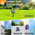 2 Pack 480LED 158FT, IP67 8 Solar String Lights Total Waterproof Solar Lights for Outside with Modes, Upgraded Solar