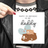 TEEMI 1st /1st -Happy Birthday As My Daddy,Cute Bear First Birthday Card For Daddy, Cute Birthday Card/Greeting Card