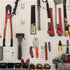 INCLY Pegboard Hooks Set, 206PCS Heavy Duty Peg Hook Hanger & Holder for 1/4 1/8 Inch Pegboard