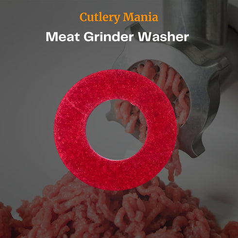 #32 Commercial (4-Pack) 2" 1-1/8" .125" Cutlery Mania Fiber Meat Grinder Washer for Hobart | OD X ID X Thick, Washers
