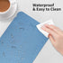 Tongyanat 15W, Fast Wireless Charging Mouse Pad Office Desk Pad with Ultra-Smooth Surface Non-Slip Rubber Base