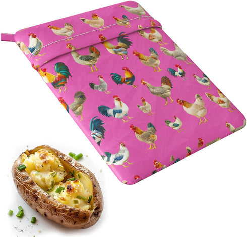 Quick & Fluffy Potato Cooker Bag - Reusable Microwave Pouch