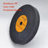 Deburring Wheel, Nylon Fiber Polishing Wheels, 8" x 1" Thickness x 5/8" Arbor, 180 Grit, 9P