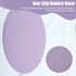 Shimmeroo 8.7inch Small Mouse Pad for Laptop, Round Portable Mouse Pad - Non Slip Purple Mousepads for Office