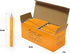 Mini Golf Pencils Without Erasers - 192 Count - Classic Pre-Sharpened #2 HB American Pew Pencils Standard Hex Shaped Bulk Pack by Nikola Works