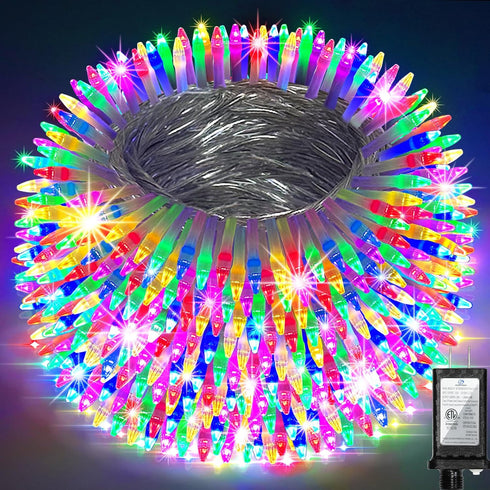 750 LED Chrstmas Lights, 240ft Outdoor Christmas String Lights with 12 Modes,