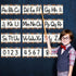 gisgfim 12 Pieces Alphabet Bulletin Board Strips Set - ABC Alphabet Banner & Number Border Posters
