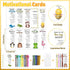 Sayglossy 40 Sets Funny Employee Appreciation Gifts Bulk Funny Animal Thank You Ballpoint Pens and Inspirational Cards