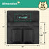 Chair Pockets Black - 12 Pcs, 14 x 13 Inch Chairback Buddy Pocket Classroom Organizer with Name Slot