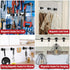 Magnetic Hooks for Cruise Cabins, Black 150Lb, Strong Hooks for Classroom, Whiteboard, Grill, Garage, Hanging - 3Pcs