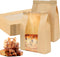 NPLUX 100 Pack Sourdough Bread Bags for Homemade Bread with Tin Tie