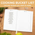 Elegant Hard Cover Recipe Journal: Blank Cookbook for Organizing and Writing Your Own Culinary Creations (Beige)