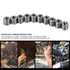 10pcs Self Tapping Thread Insert, Externally Threaded Insert Inner M8 X 1.25 Outer M12 X 1.5 Length