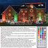 98.5ft 300 8 LJLNION Christmas Lights Color Changing with Remote, LED RGB Fairy String Lights Halloween Decorative