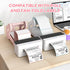 Thermal Label Holder - Desktop Printer Accessory for Rolls and Fanfold Labels, Shipping Label Stand for Home Office