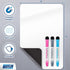Mifflin-USA 12x8'' Magnetic Dry Erase White Board Sheet for Fridge, Stain-Resistant Kitchen Planner Board