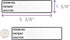 1.5 4 5 3/8 1 3/8, 200 Carstens Patient I.D. Adhesive Medical Chart Labels for Ring Binder Spines Pre-Printed Sticker