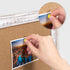 Board2by Cork Board Bulletin Board 24 x 36, White Wood Framed, Large Wall Mounted Notice Pin Board