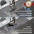 24" Splash Guard Plus Size Silicone Sink Faucet Drying Mat Handle Drip Catcher Tray Dish Sponge Holder Kitchen