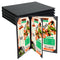 NATGAI 5 Packs Menu Covers 8.5" x 11", PU Leather Menu Cover