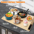 24x14.5 Inch 6 Settings Food Warming Mat Mat for Food,Electric Warming Tray with Temp & Timer, Auto Shut-Off, Portable