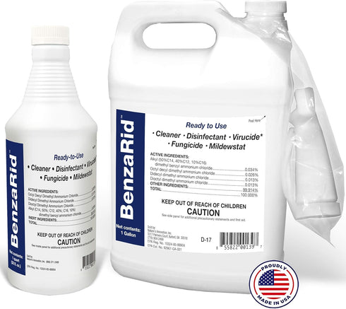 Hospital Disinfectant Virucide Spray, Kills 99.99% of MRSA, COVID-19, H5N1, Staph, Avian Flu, 32 oz, EPA Reg. for