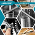 Libraton 31PCs Metal File Set, Metal Files for Steel, 12 Needle Files with Case, Riffler File, Sandpapers