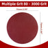 Uenhoy 100 3 Inch 80-3000 Pcs Sanding Discs Kit, Grit Hook & Loop Sanding Disc, Quick Change Sandpaper Orbital Sander