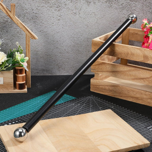 22" iplusmile Lamp Post Cross Arm Replacement: Cross Arm Ladder Rest Handle with Removable Decorative Spheres