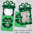 Set 8 Big Dot of Happiness St. Patricks Day - Saint Paddys Day Party Money and Gift Card Sleeves - Nifty Gifty Card