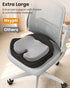 Hsypti Tailbone, Seat Cushion, X Large Office Chair Cushion for Sciatica Pain Relief, Memory Foam Ergonomic Cushions