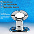 10 Sets Marine Grade Twist Lock Fasteners - Turn Button Eyelet and Stud with Mounting Screws for Canvas Marine