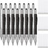Zhanmai 16 Pieces 6 in 1 Multi Tool Gift Pen with Ruler, Level Gauge, Ballpoint Pen and Refills (Black, Silver)