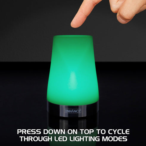 Dimmable 3 256 ENHANCE Portable Table Lamp - Desk Lamp with Brightness Levels with Color Changing Breathing Mode - USB