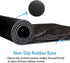 Black Gaming Laptop Mouse Pad, Sea Wave Big Mice Pads, Waterproof Non-Slip 31.5 x 11.8 inches, Kanagawa Surfing Mouse
