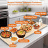 35"x16", 3S 8 12 Warming Mat for Food, XXL Electric Warming Tray for Parties Buffet, Graphene Rapid Full-Surface