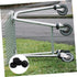 4pcs Cabilock Supermarket Shopping Cart Replacement Wheel Trailer Jack Wheel Utility Cart Rolling Hardware
