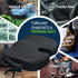 Tailbone Season Guard Pain Relief Office Chair Seat Cushion, Memory Foam Gel Seat Cushion for Sciatica Pain Relief