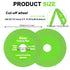 Glass Cutting Disc - Pack of 5 Ultra-Thin Diamond Cutting Discs for 4 Inch Angle Grinder