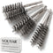 6pcs Copper Tube Pipe Cleaner, 1/2” 3/4” 1” Pipe Cleaning Brush Set, Stainless Steel Wire Bore Brushes for Power Drill