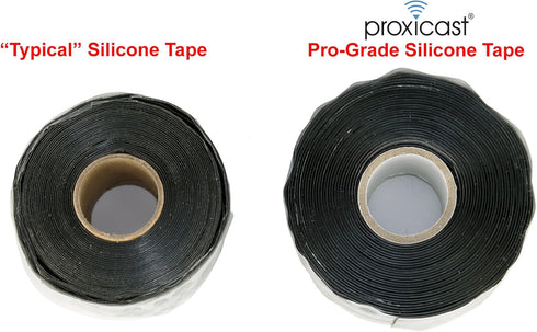 Proxicast Pro-Grade Extra Strong Weatherproof Self-Fusing Silicone Rubber Tape for Outdoor Antenna, 1.5" x 15'