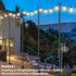 2 Pack 9FT ETELI Light Poles for Outside, String Light Poles with Ground Stakes, Heavy Duty Outdoor Light Poles