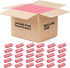 Erasers Bulk, 100 Pack Pink Pencil Erasers for School, Large Erasers for Kids and Classroom Use