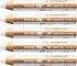 STABILO Woody 3 in 1 Multi Talent Pencil Crayon - White - Pack of 5